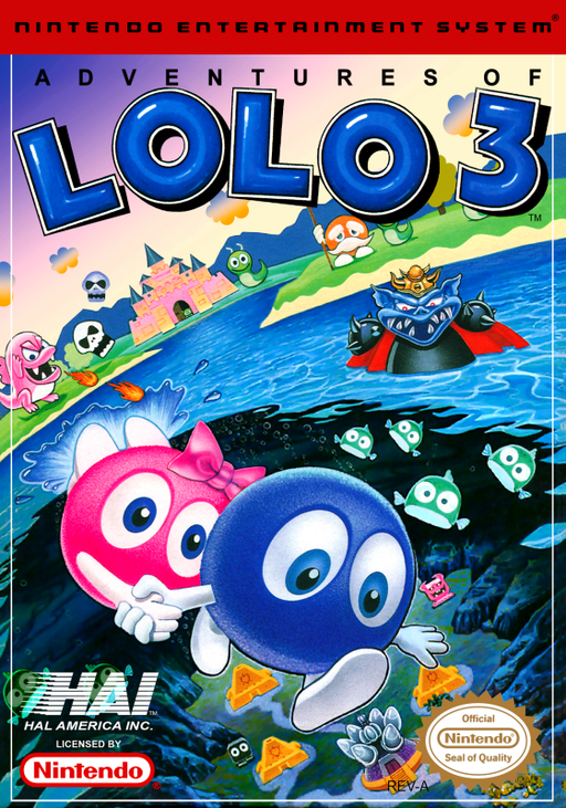 Adventures of Lolo 3 (USA) box art